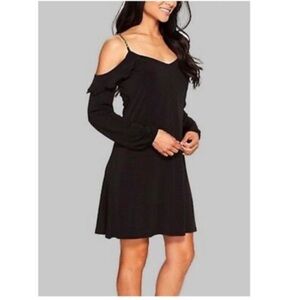 MICHAEL Michael Kors Black Cold Shoulder Sundress
